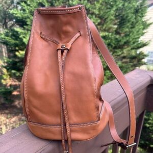 Hobo Leather Backpack